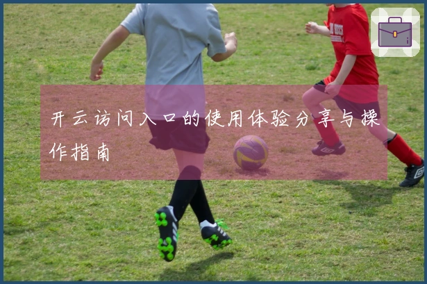 开云访问入口的使用体验分享与操作指南